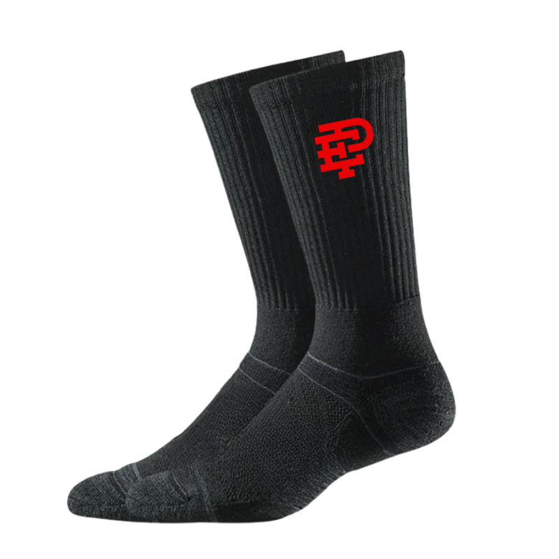 Crew Socks — Black