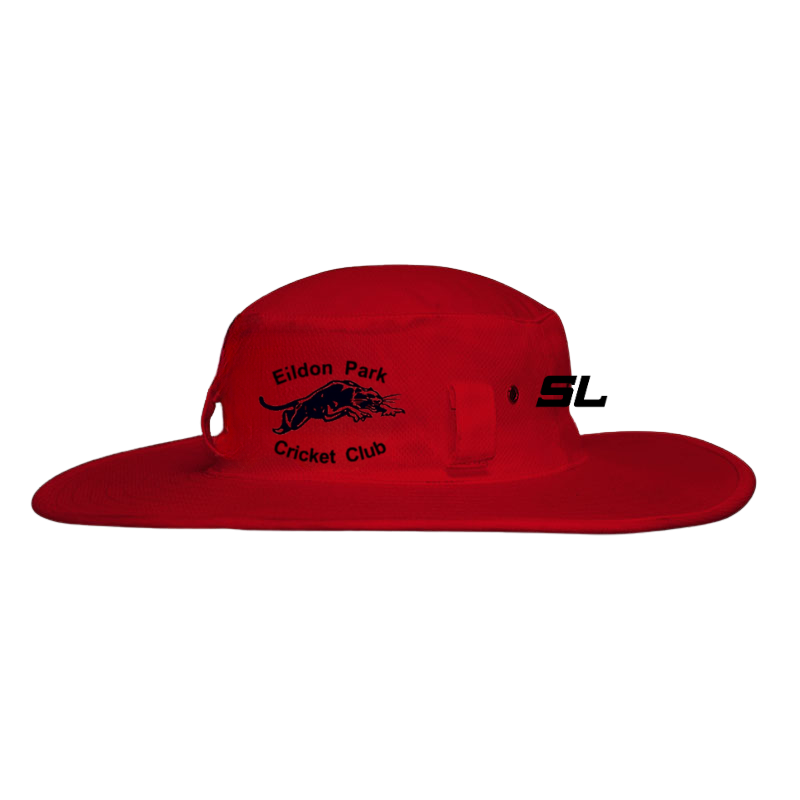 Widebrim Hat — Red
